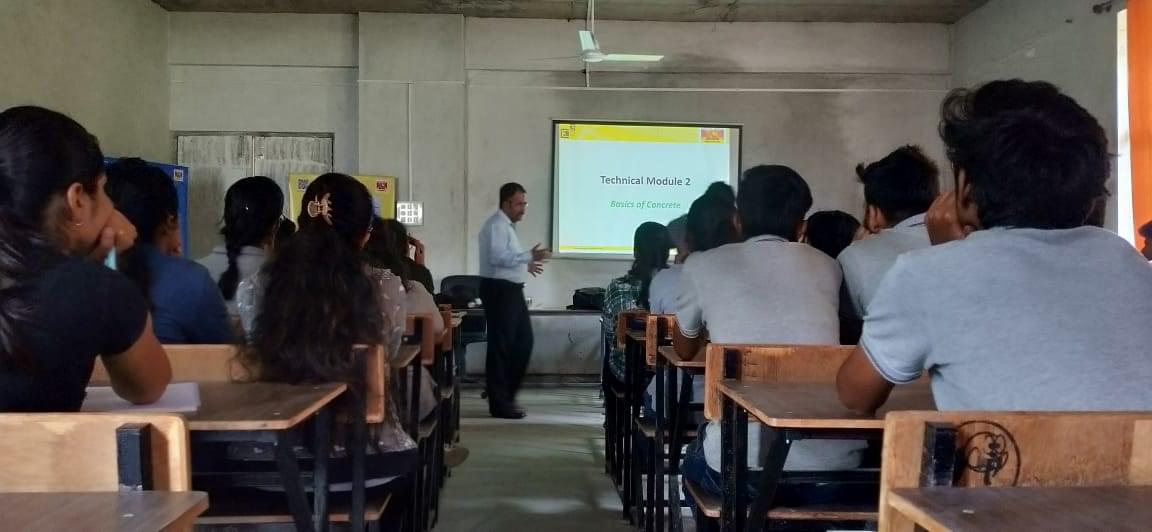 Anantrao Pawar College of Architecture Pune Expert Guest Lecture by Ultra-Tech Cement photo 14